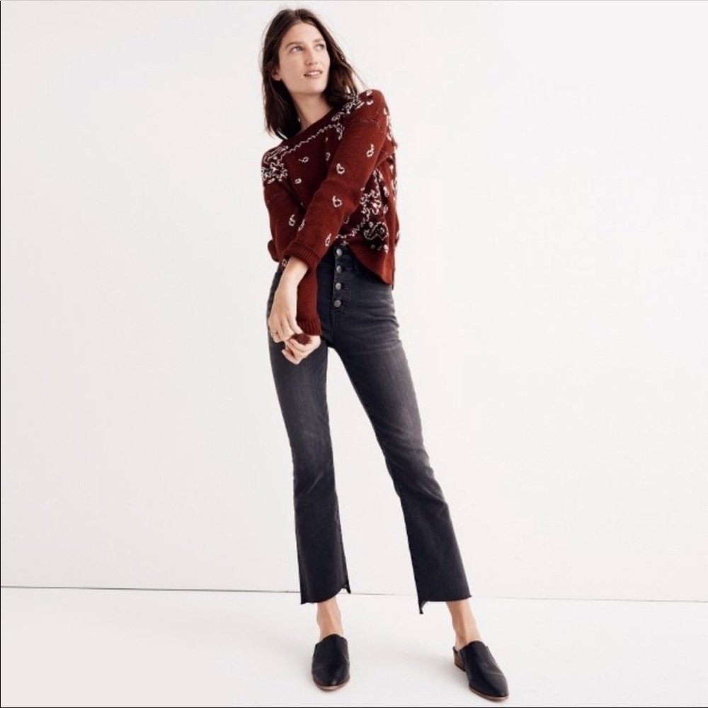 Madewell Cali Denim Black Jeans